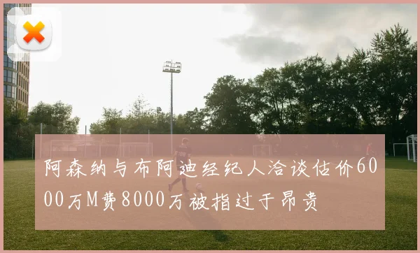 阿森纳与布阿迪经纪人洽谈估价6000万M费8000万被指过于昂贵